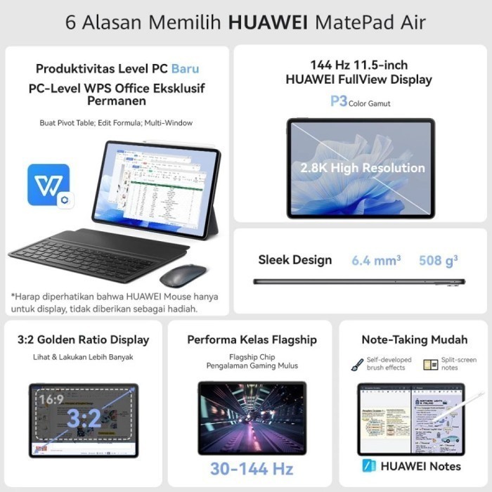 Huawei MatePad Air 12 Jadi Primadona Baru Pecinta Tablet